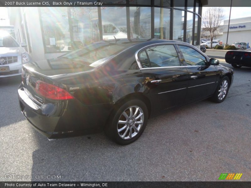 Black Onyx / Titanium Gray 2007 Buick Lucerne CXS