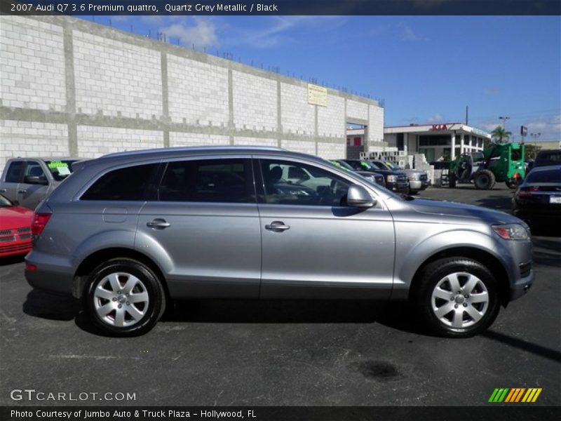 Quartz Grey Metallic / Black 2007 Audi Q7 3.6 Premium quattro