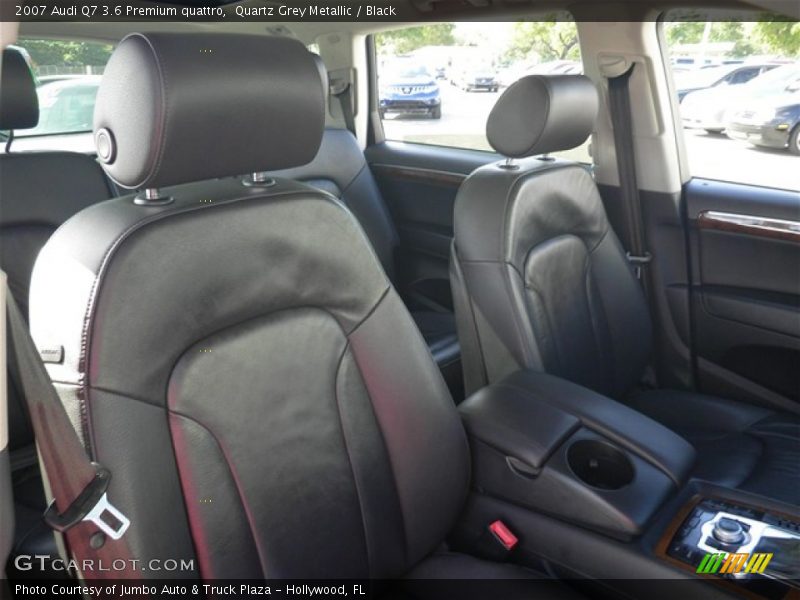Quartz Grey Metallic / Black 2007 Audi Q7 3.6 Premium quattro