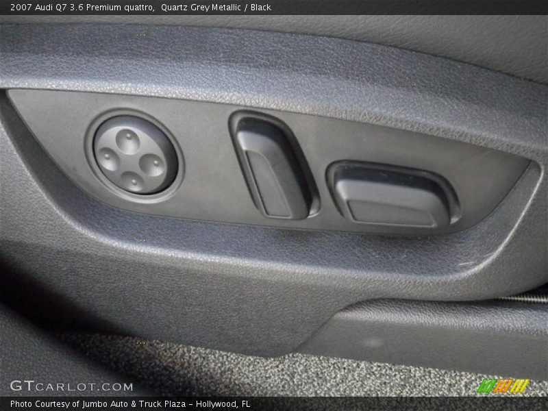 Quartz Grey Metallic / Black 2007 Audi Q7 3.6 Premium quattro