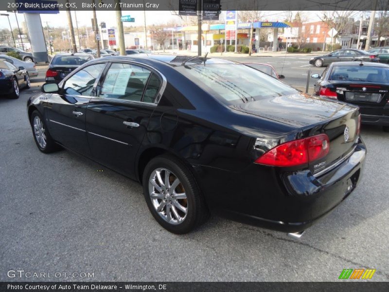Black Onyx / Titanium Gray 2007 Buick Lucerne CXS