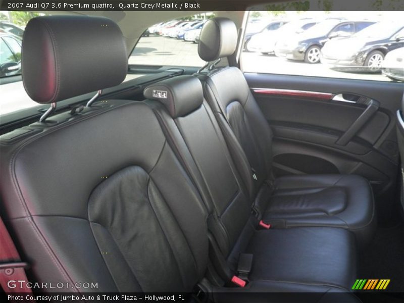 Quartz Grey Metallic / Black 2007 Audi Q7 3.6 Premium quattro