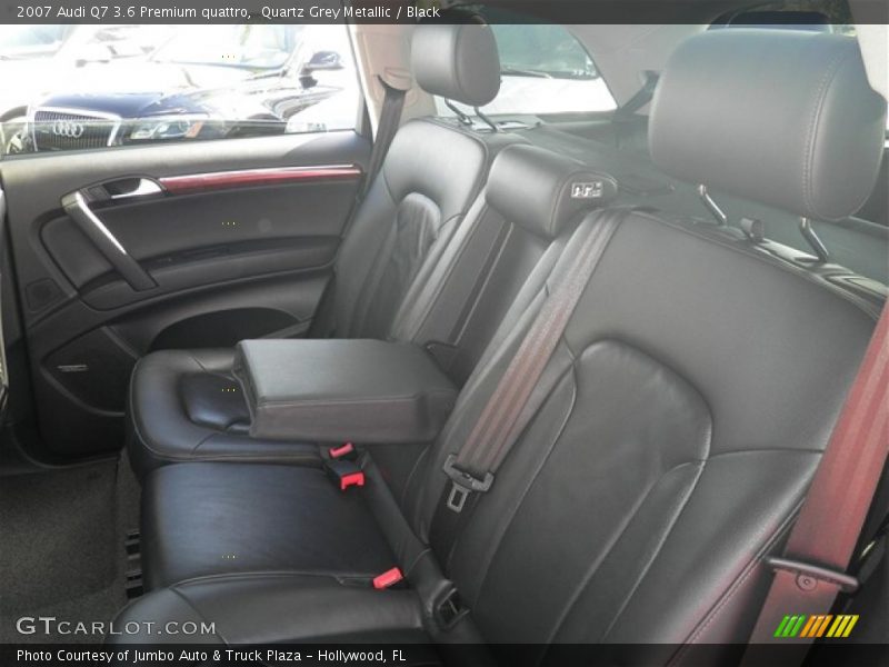 Quartz Grey Metallic / Black 2007 Audi Q7 3.6 Premium quattro