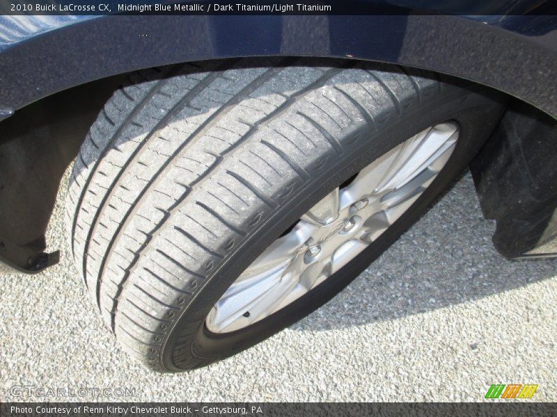 Midnight Blue Metallic / Dark Titanium/Light Titanium 2010 Buick LaCrosse CX