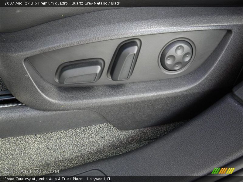 Quartz Grey Metallic / Black 2007 Audi Q7 3.6 Premium quattro