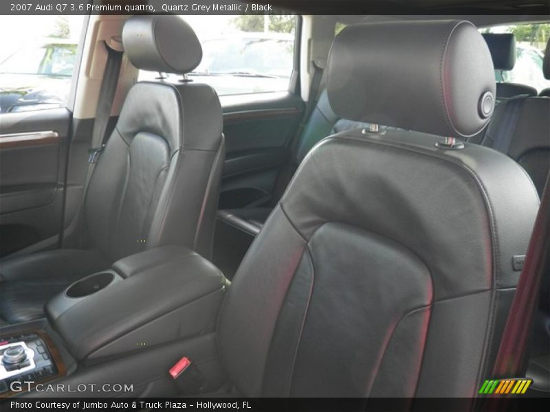Quartz Grey Metallic / Black 2007 Audi Q7 3.6 Premium quattro