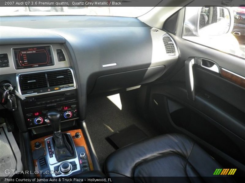 Quartz Grey Metallic / Black 2007 Audi Q7 3.6 Premium quattro