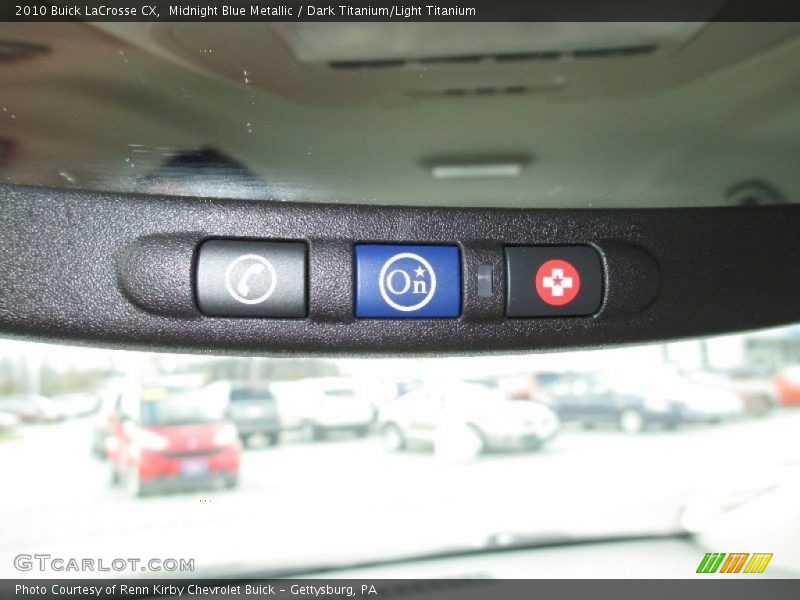Midnight Blue Metallic / Dark Titanium/Light Titanium 2010 Buick LaCrosse CX