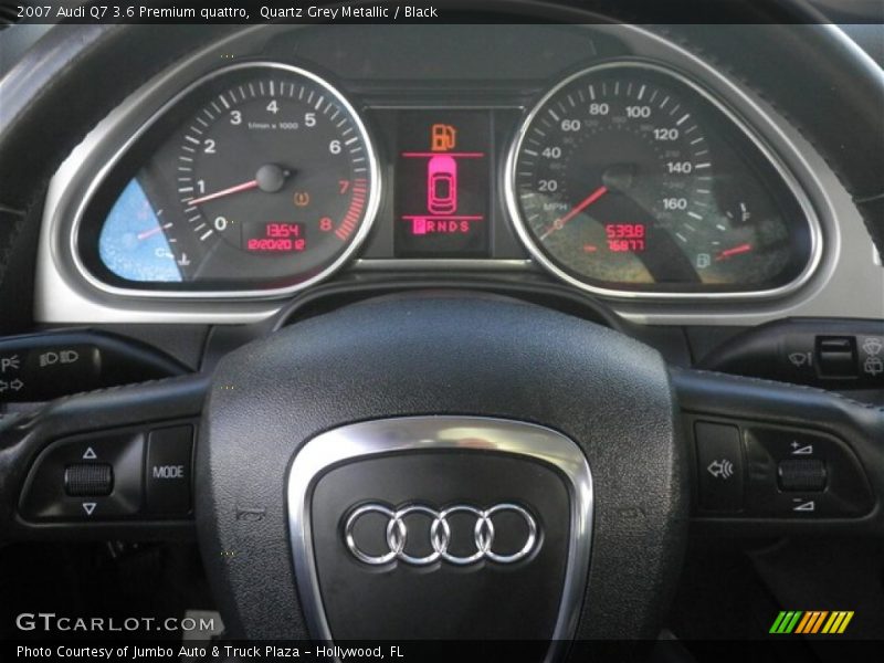 Quartz Grey Metallic / Black 2007 Audi Q7 3.6 Premium quattro