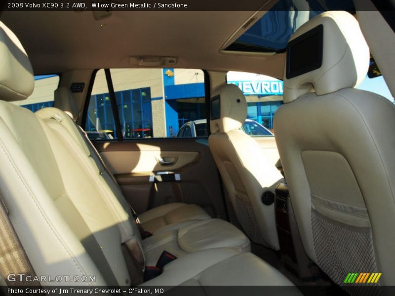 Willow Green Metallic / Sandstone 2008 Volvo XC90 3.2 AWD