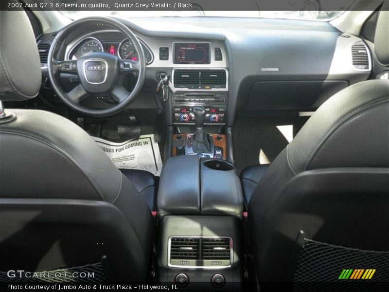 Quartz Grey Metallic / Black 2007 Audi Q7 3.6 Premium quattro