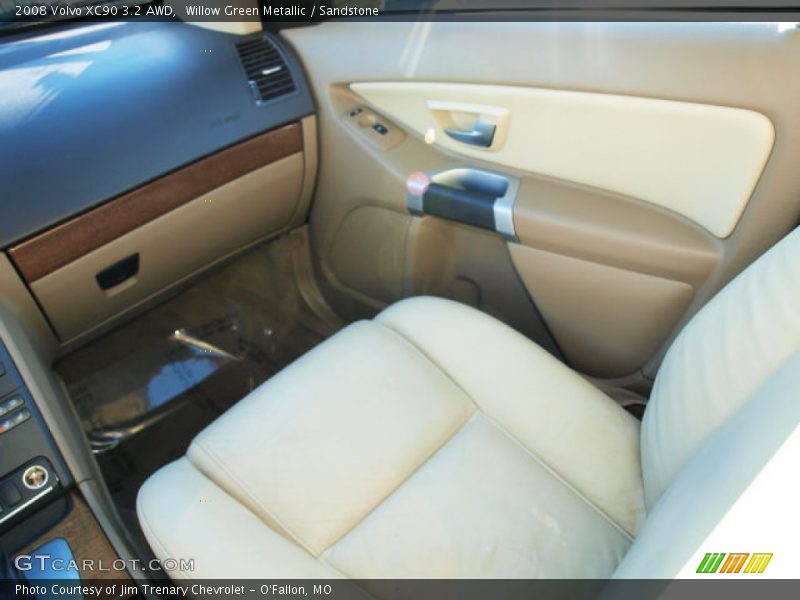 Willow Green Metallic / Sandstone 2008 Volvo XC90 3.2 AWD