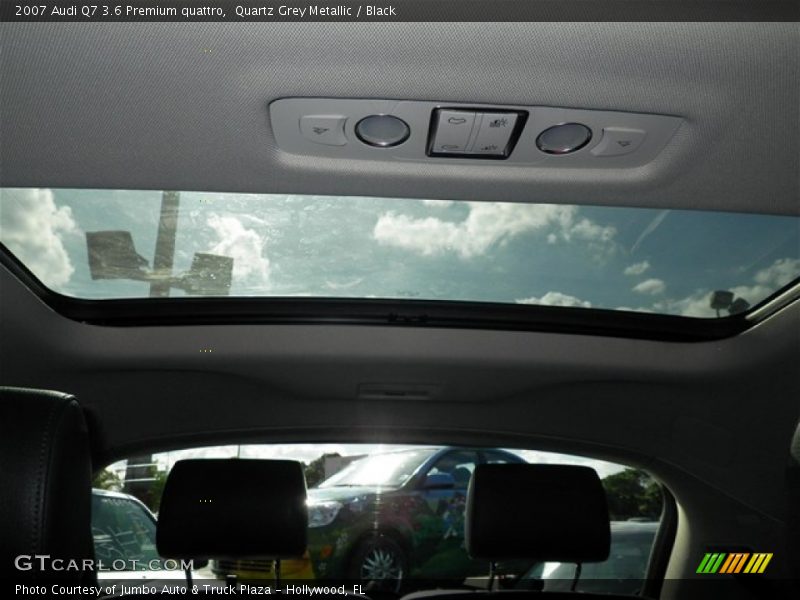 Quartz Grey Metallic / Black 2007 Audi Q7 3.6 Premium quattro