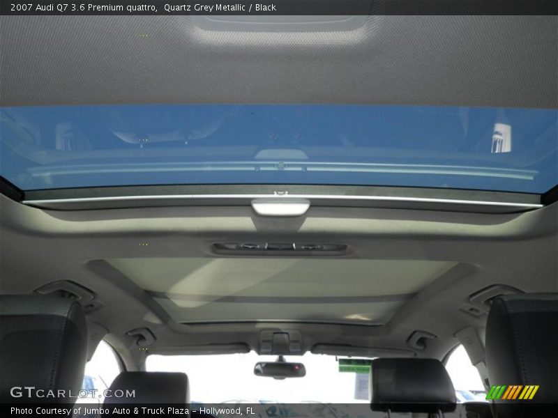 Quartz Grey Metallic / Black 2007 Audi Q7 3.6 Premium quattro