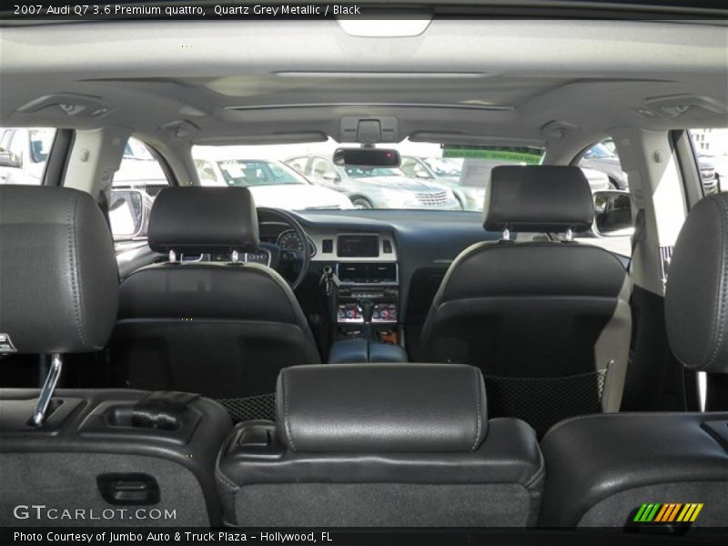 Quartz Grey Metallic / Black 2007 Audi Q7 3.6 Premium quattro
