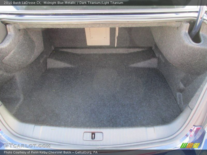 Midnight Blue Metallic / Dark Titanium/Light Titanium 2010 Buick LaCrosse CX