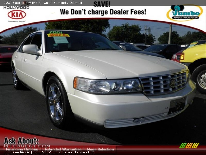 White Diamond / Oatmeal 2001 Cadillac Seville SLS