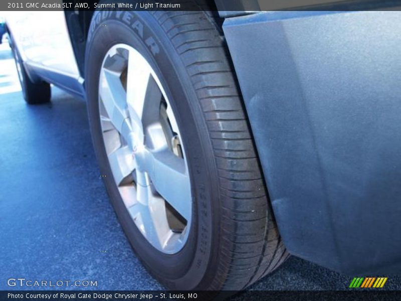 Summit White / Light Titanium 2011 GMC Acadia SLT AWD