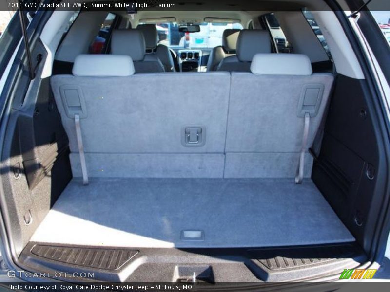 Summit White / Light Titanium 2011 GMC Acadia SLT AWD