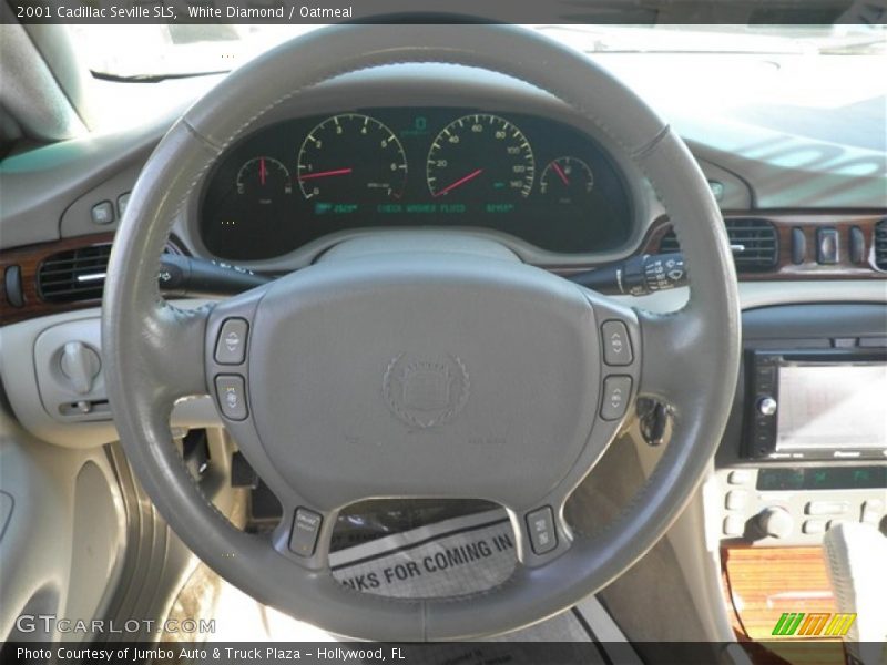 White Diamond / Oatmeal 2001 Cadillac Seville SLS