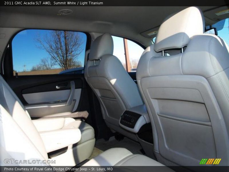 Summit White / Light Titanium 2011 GMC Acadia SLT AWD