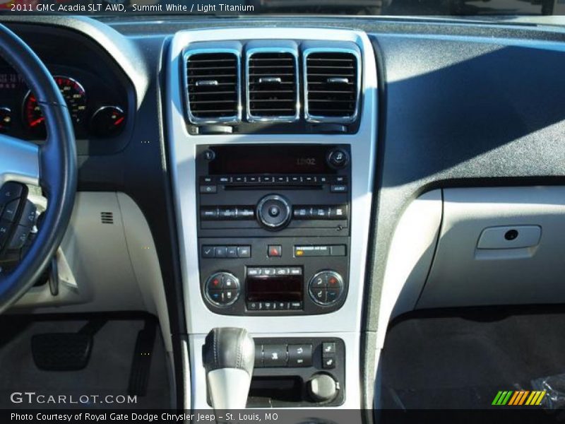 Summit White / Light Titanium 2011 GMC Acadia SLT AWD