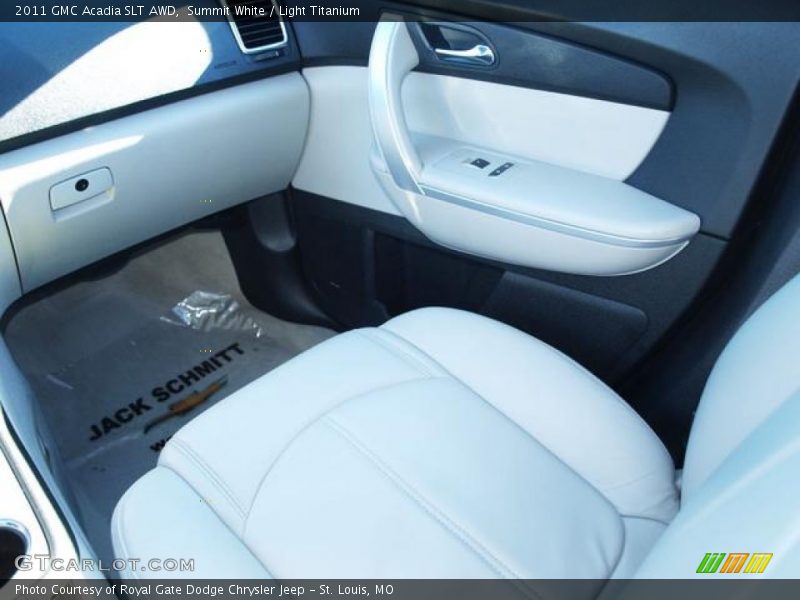 Summit White / Light Titanium 2011 GMC Acadia SLT AWD