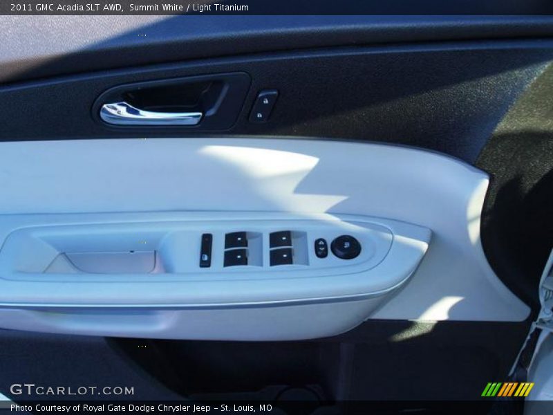 Summit White / Light Titanium 2011 GMC Acadia SLT AWD