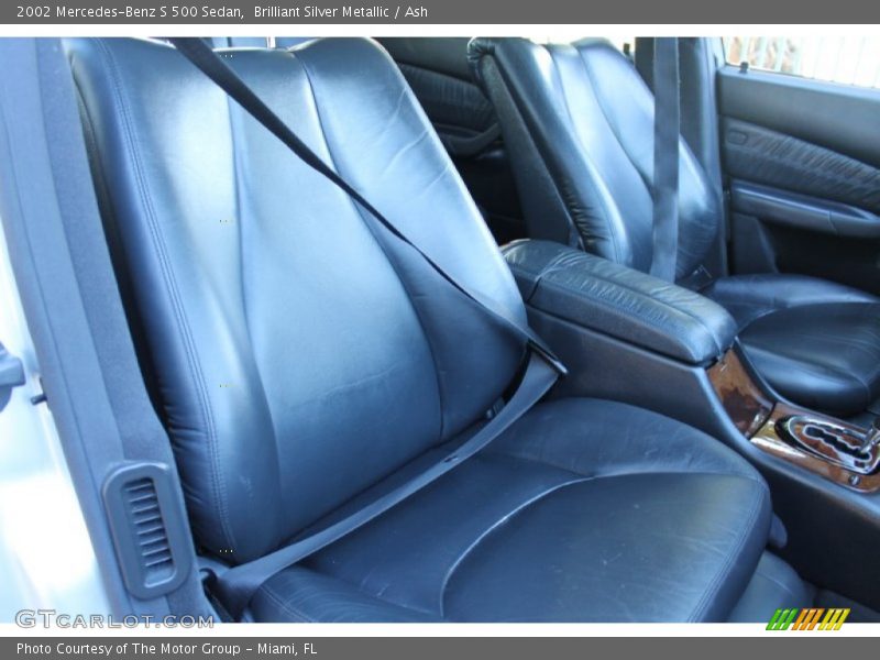 Brilliant Silver Metallic / Ash 2002 Mercedes-Benz S 500 Sedan