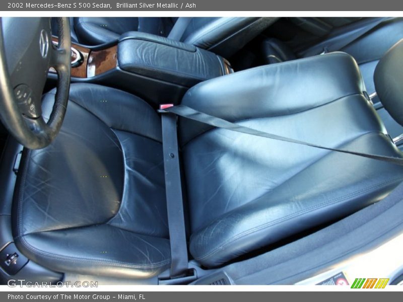 Brilliant Silver Metallic / Ash 2002 Mercedes-Benz S 500 Sedan