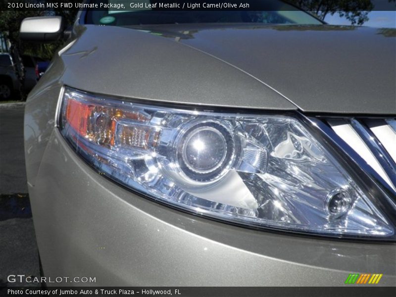 Gold Leaf Metallic / Light Camel/Olive Ash 2010 Lincoln MKS FWD Ultimate Package