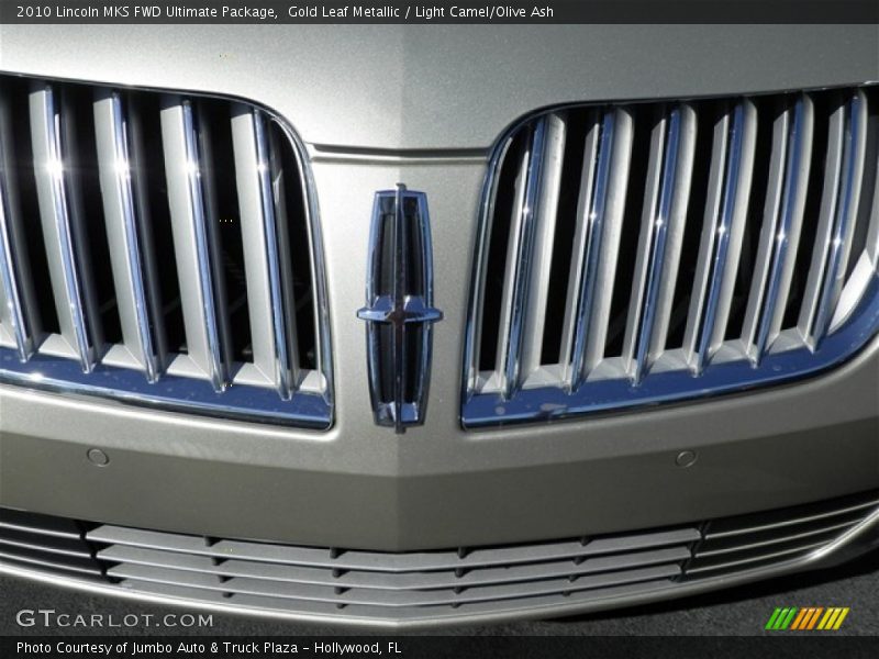 Gold Leaf Metallic / Light Camel/Olive Ash 2010 Lincoln MKS FWD Ultimate Package