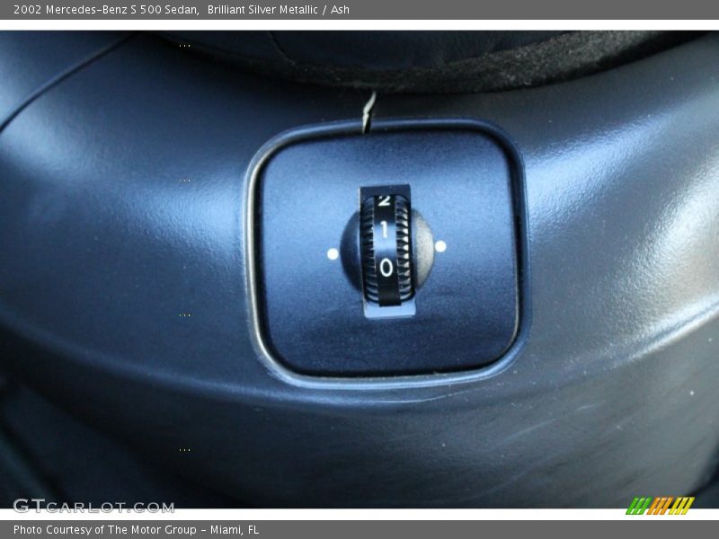 Brilliant Silver Metallic / Ash 2002 Mercedes-Benz S 500 Sedan