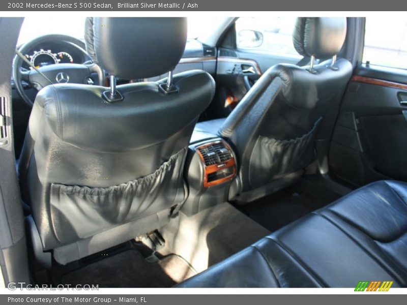 Brilliant Silver Metallic / Ash 2002 Mercedes-Benz S 500 Sedan