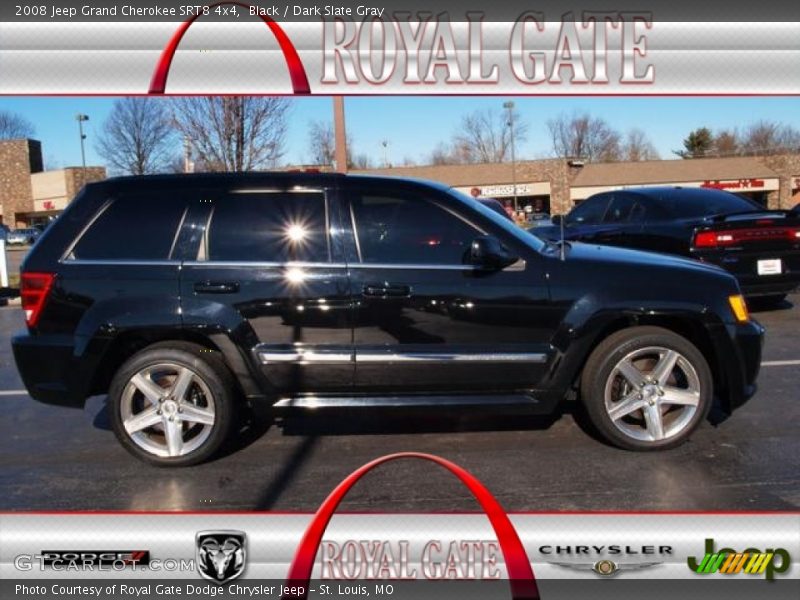 Black / Dark Slate Gray 2008 Jeep Grand Cherokee SRT8 4x4