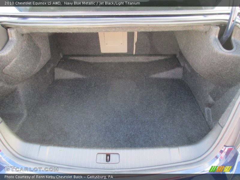 Navy Blue Metallic / Jet Black/Light Titanium 2010 Chevrolet Equinox LS AWD