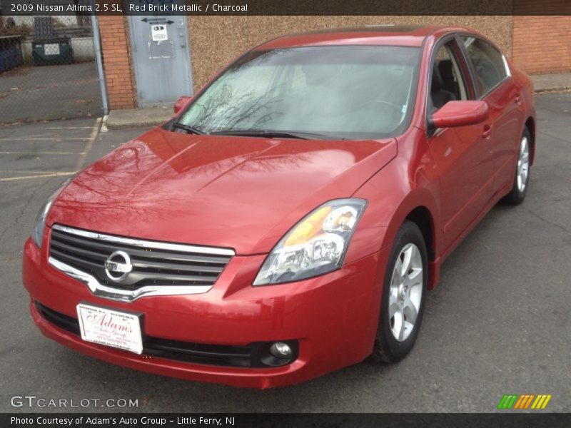 Red Brick Metallic / Charcoal 2009 Nissan Altima 2.5 SL