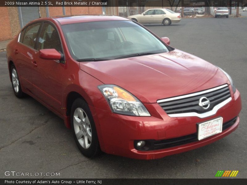 Red Brick Metallic / Charcoal 2009 Nissan Altima 2.5 SL