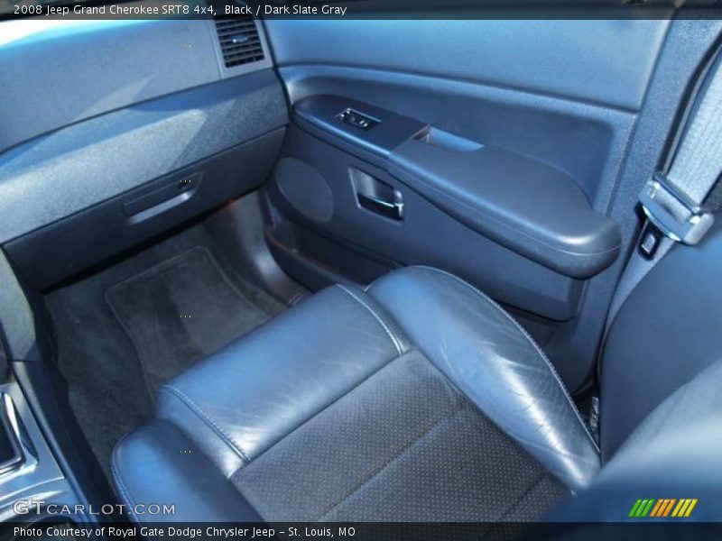 Black / Dark Slate Gray 2008 Jeep Grand Cherokee SRT8 4x4