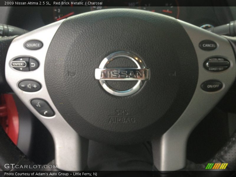 Red Brick Metallic / Charcoal 2009 Nissan Altima 2.5 SL