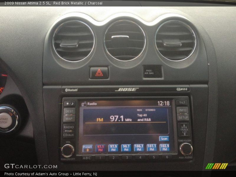 Red Brick Metallic / Charcoal 2009 Nissan Altima 2.5 SL