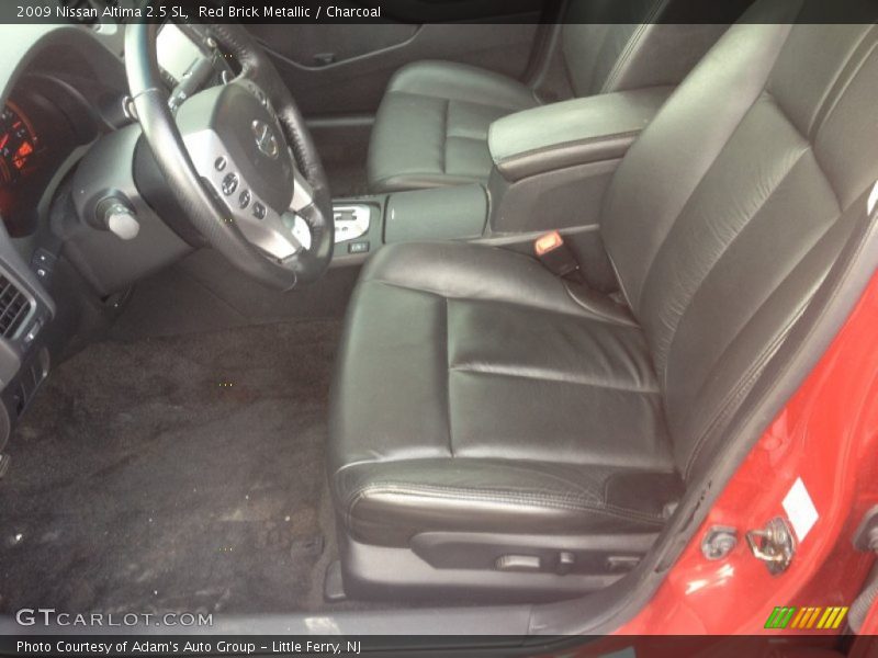 Red Brick Metallic / Charcoal 2009 Nissan Altima 2.5 SL