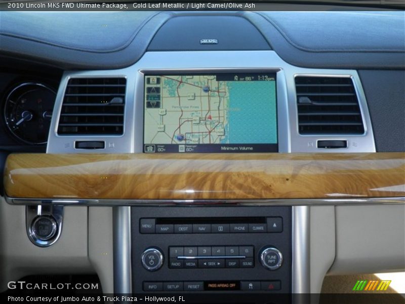 Gold Leaf Metallic / Light Camel/Olive Ash 2010 Lincoln MKS FWD Ultimate Package