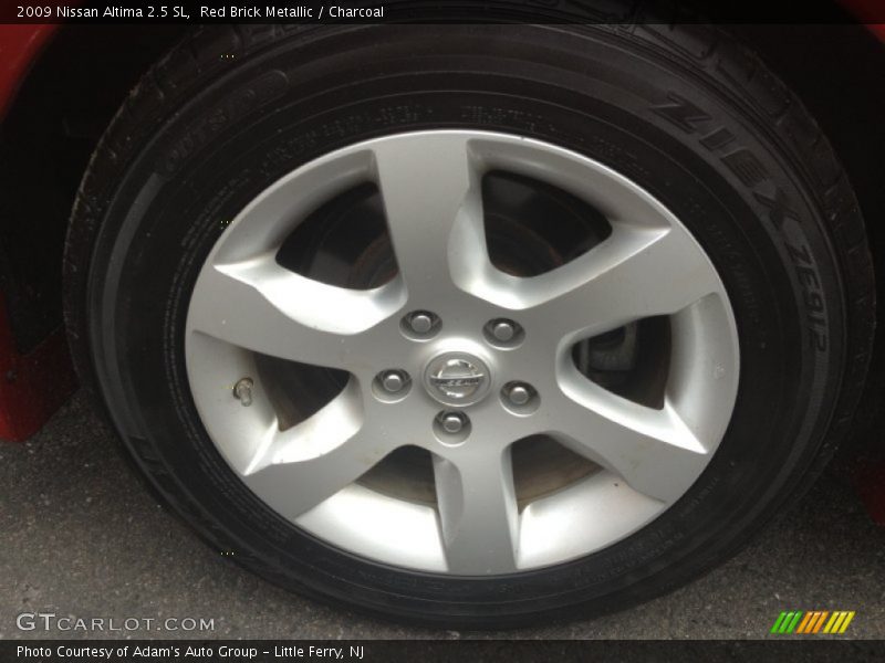Red Brick Metallic / Charcoal 2009 Nissan Altima 2.5 SL