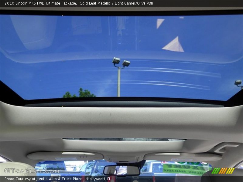 Gold Leaf Metallic / Light Camel/Olive Ash 2010 Lincoln MKS FWD Ultimate Package