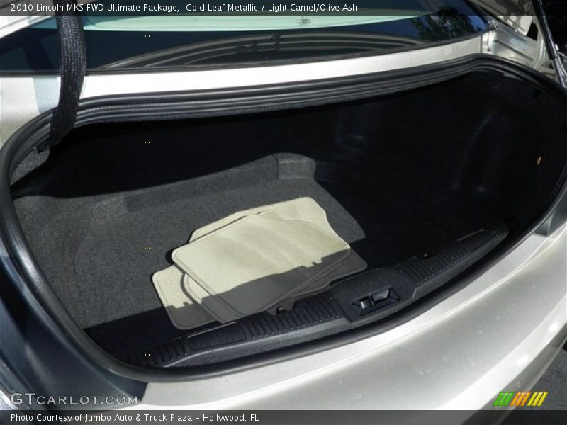 Gold Leaf Metallic / Light Camel/Olive Ash 2010 Lincoln MKS FWD Ultimate Package