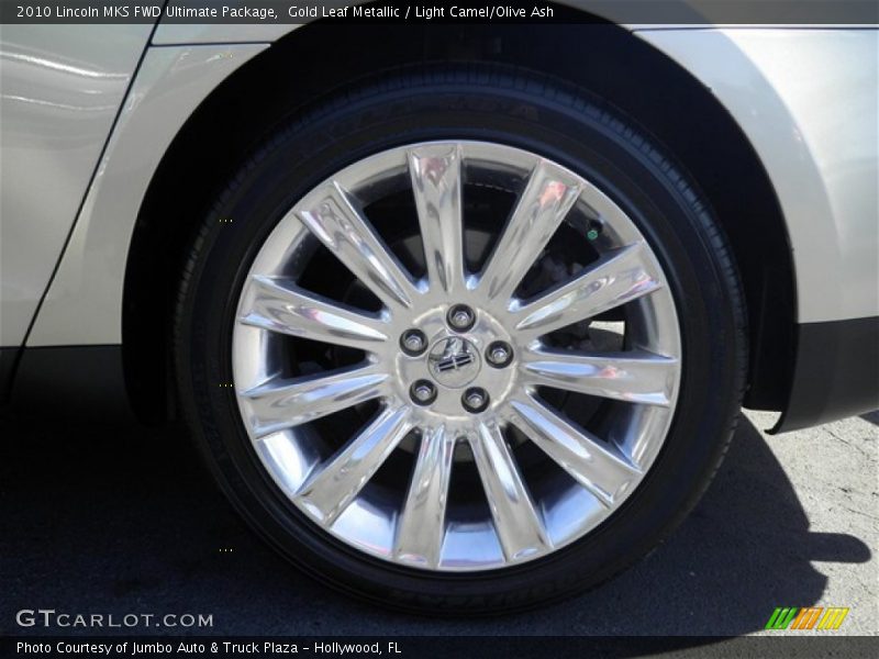 Gold Leaf Metallic / Light Camel/Olive Ash 2010 Lincoln MKS FWD Ultimate Package