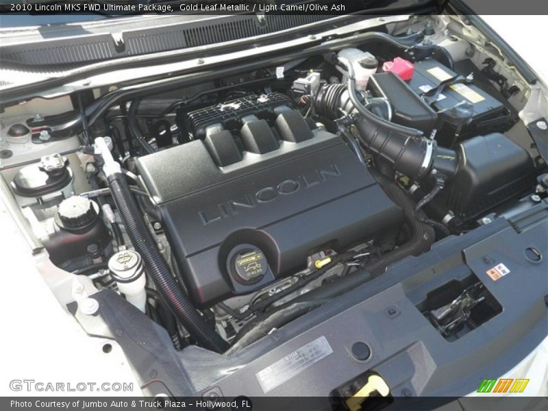 Gold Leaf Metallic / Light Camel/Olive Ash 2010 Lincoln MKS FWD Ultimate Package