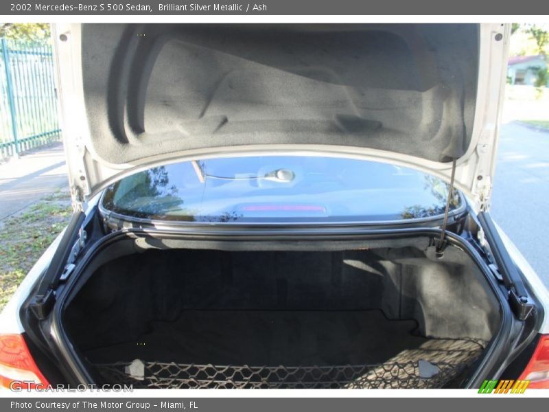 Brilliant Silver Metallic / Ash 2002 Mercedes-Benz S 500 Sedan