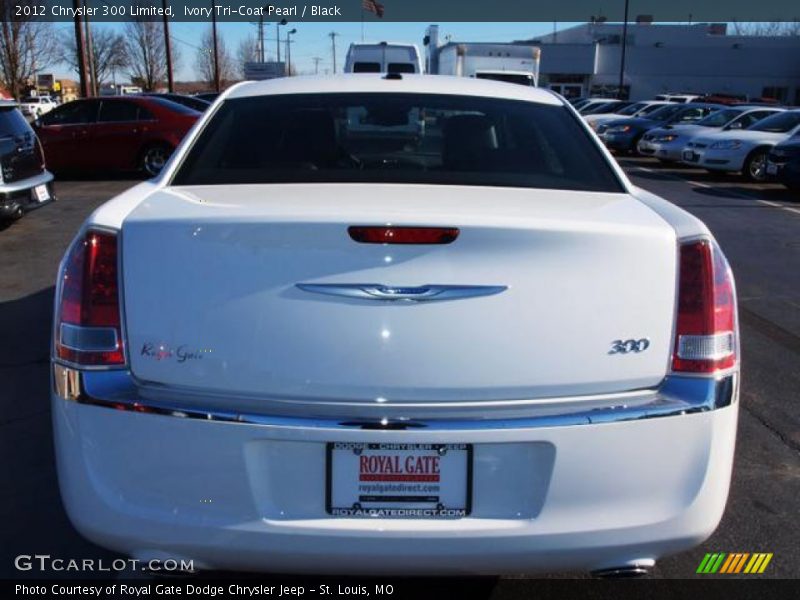 Ivory Tri-Coat Pearl / Black 2012 Chrysler 300 Limited